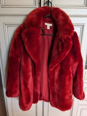 Vintage H&M Faux Fur Coat